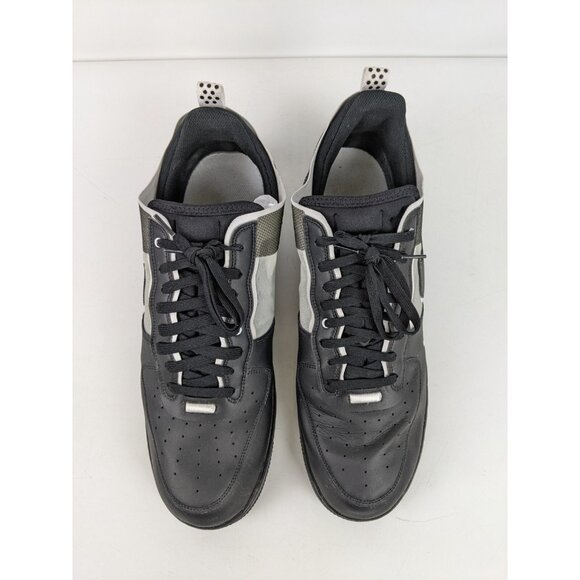 Nike Air Force 1 Low React 'Black White' Running Shoes DM0573-002 Men’s Size 18 - Picture 5 of 7